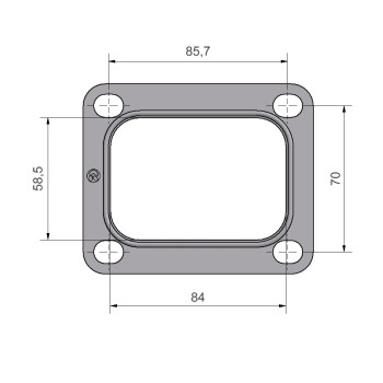 Steel gasket