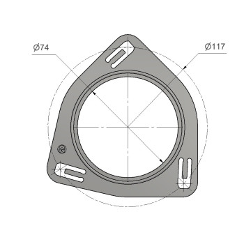 Multi layes steel gasket